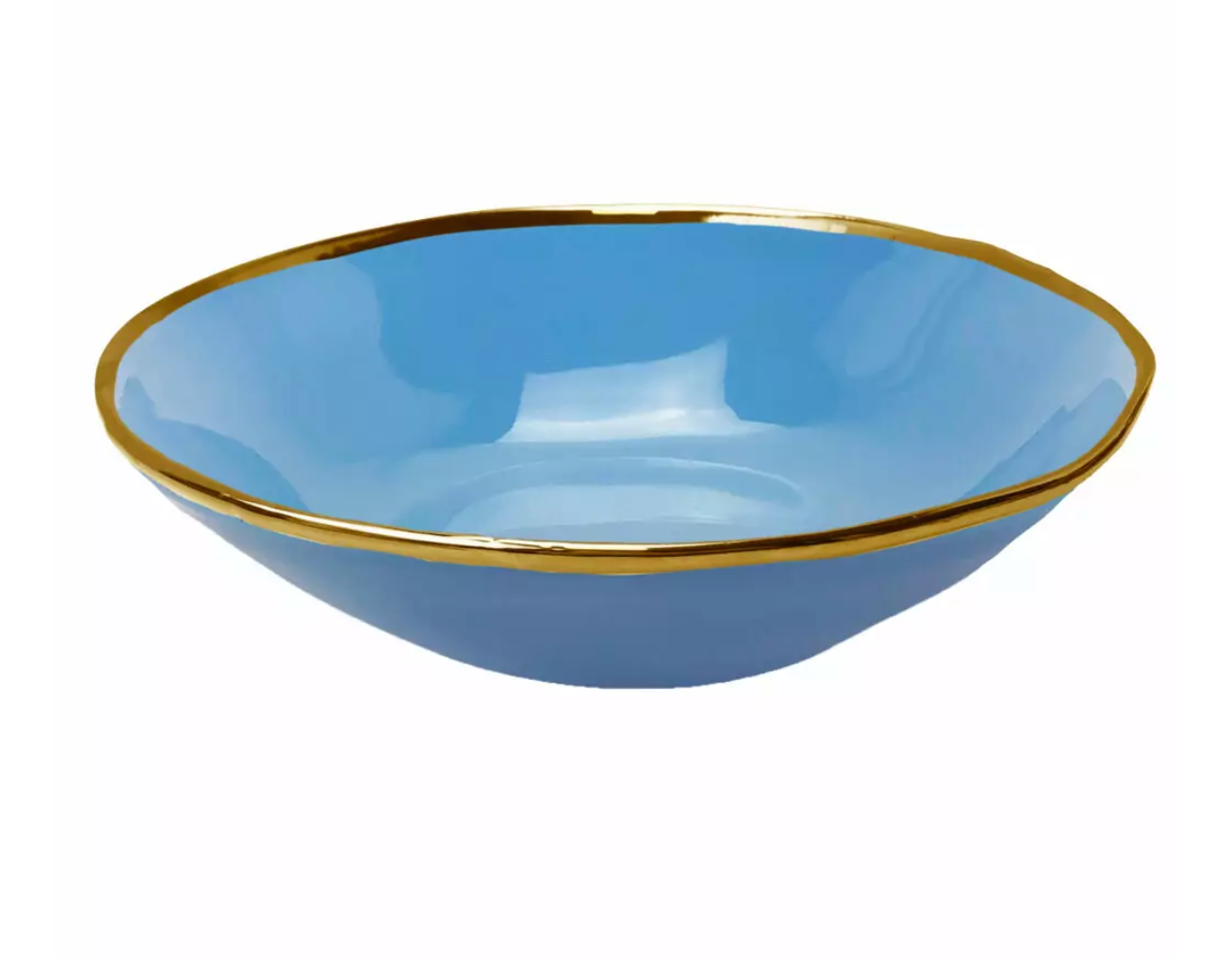 ENSALADERA ARCUCCI MATERIA ORO Ø32 CM - Azul Claro